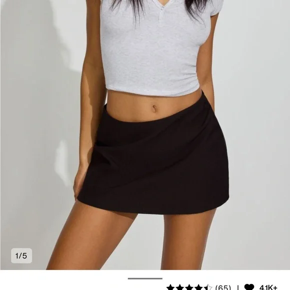 Garage Paris micro skort - Picture 3 of 4